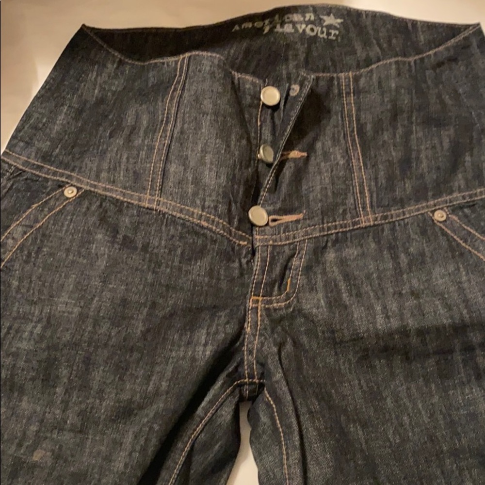 Jeans wise leg high waist